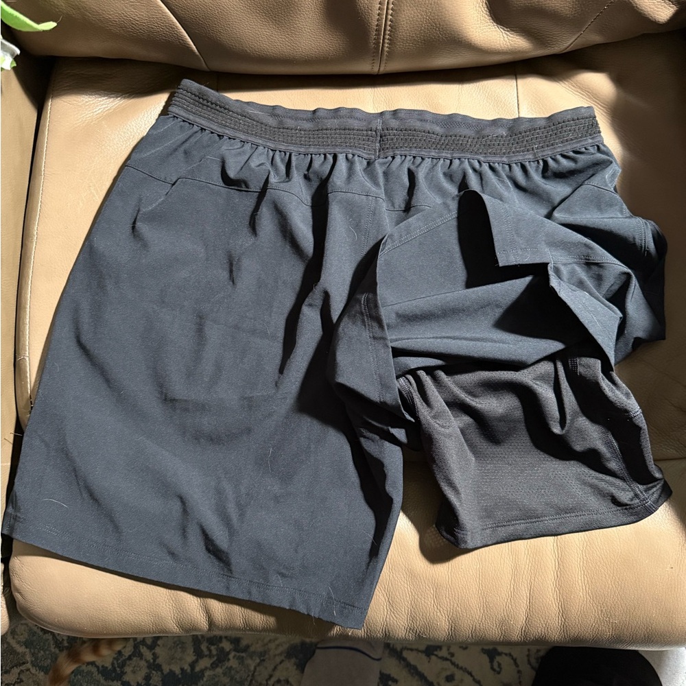 Fabletics Men's Charcoal Athletic Shorts
